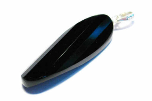 Onyx hanger geslepen, ovaal - Image 3