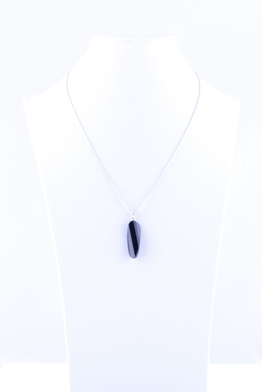 Onyx hanger geslepen, ovaal - Image 2