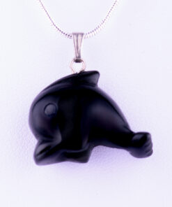 Onyx hanger Dolfijn