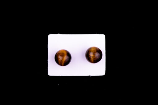Tijgeroog oorbellen - Image 2
